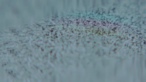 Static noise or snow in analog video and Television Stock Footage 302713440