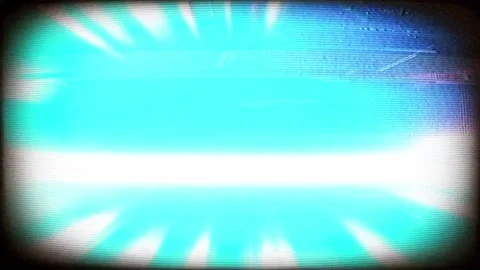Static Noise Retro TV Screen Animation Background Video stock 305387255