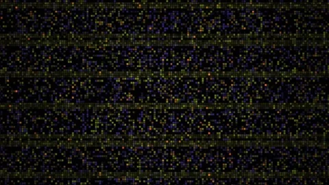 Static noise television screen display. Stock Footage 335427520