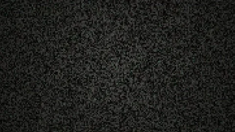 Static noise television screen display. Video stock 335427628