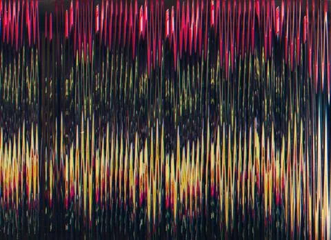 Static noise texture glitch abstract background Stock Illustration