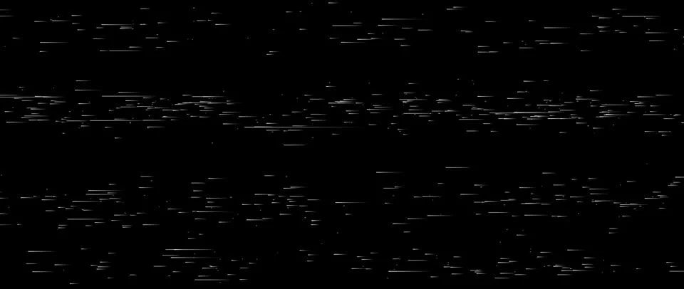 Static noise texture. Lost or bad TV signal concept. Random rippled video tape Stock Illustration