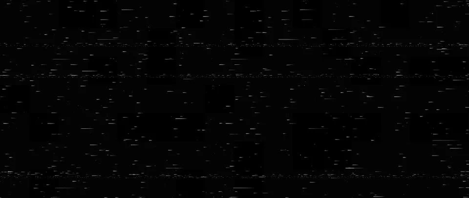 Static noise texture. Lost or bad TV signal concept. Random rippled video tape Stock Illustration