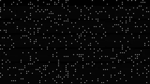 Static Noise texture overlay with retro analog signal interference and vintag Stock Footage 345958969