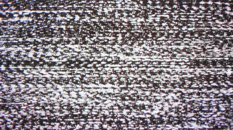 Static Noise tv Stock Footage 34867048