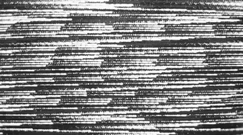 Static Noise tv Stock Footage 34896410