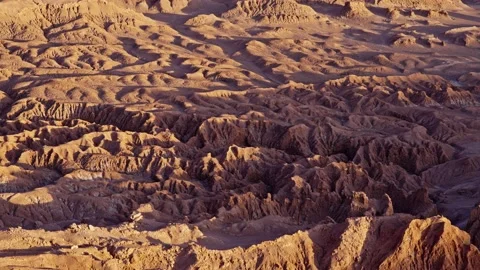 Static panoramic of the Valle de la Luna in the Atacama Desert Stock Footage 238628018
