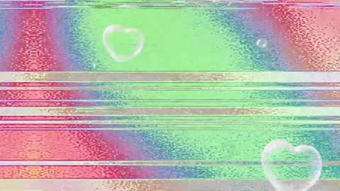 Static Pattern Abstract Glitch Loop Stock Footage 322610309