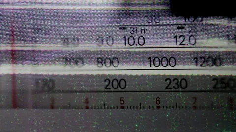 Static radio dial Video stock 86631410