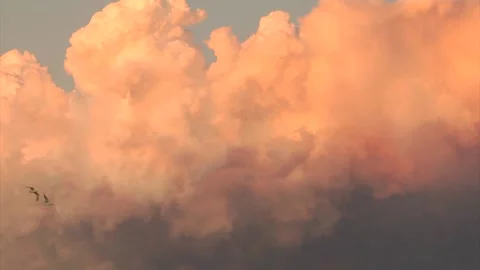 A static shot of clouds Stockbeeldmateriaal 154405141