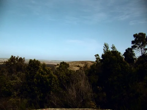 Static shot of clouds on the mountain. Stock Footage 80243344