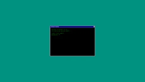 Static shot of computer software installation interface Stock Footage 346805902