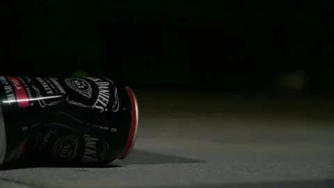 static shot of a falling crushed jack da... | Stock Video | Pond5