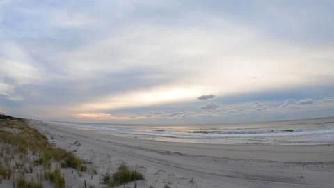 Static shot on private beach Stock Footage 155465476