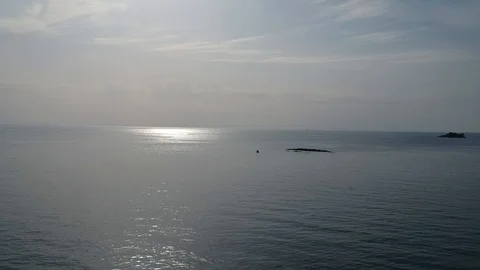 Static shot of sea surface Stock Footage 106780656