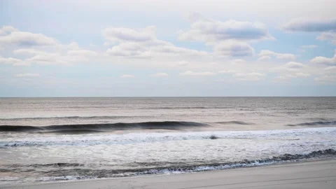 Static shot of the surf Video stock 155466300