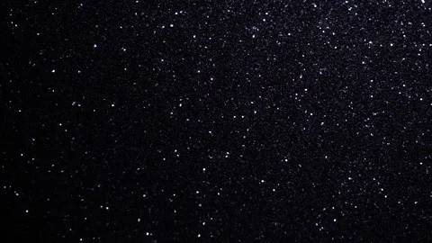 Static Silver Glitter Texture on Dark Black Background Stock Footage 332074659