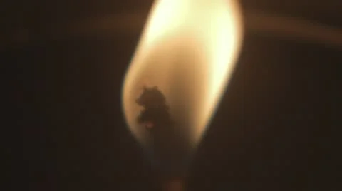 Static Slow Motion Candle Shot 動画素材 12139934