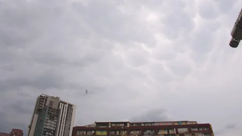 Static time lapse copy space revealing cloud structure changing left to rig.. Stock-Footage 277868232