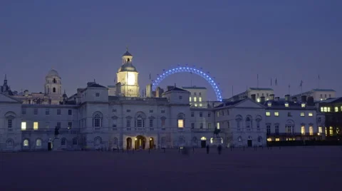 Static, time-lapse of the London Eye Video stock 40732354