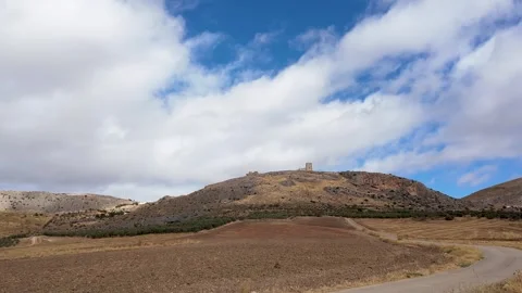 Static Timelapse Castillo de la Estrella Castle Vídeos de archivo 331305059