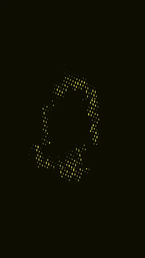 Static TV Interference Loop Portrait Stock Footage 331076048