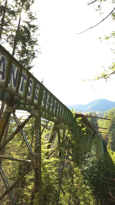 Static Vance Bridge 30sec Vertical 7 스톡 동영상 129394532