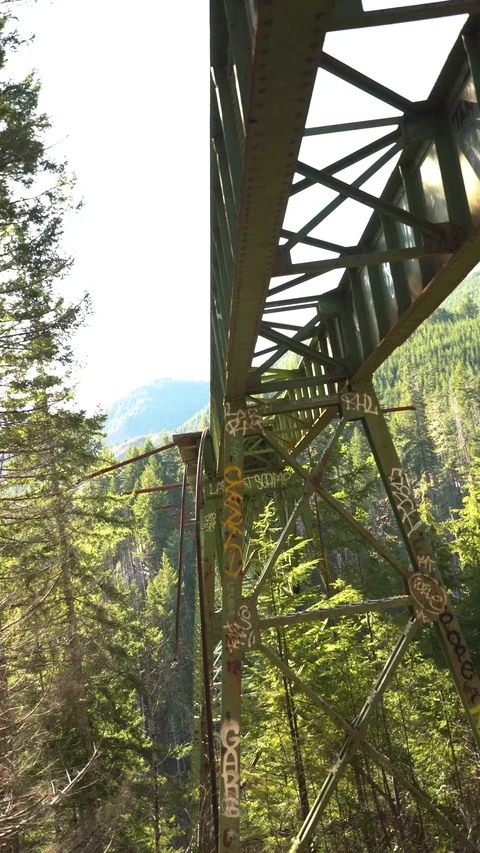 Static Vance Bridge 30sec Vertical 6 스톡 동영상 129394539