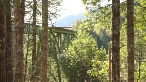 Static Vance Bridge static 30 horizontal 2 Video stock 129394785