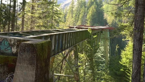 Static Vance Bridge static 30 horizontal 3 스톡 동영상 129394797