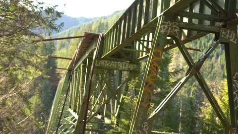 Static Vance Bridge static 30 horizontal 10 動画素材 129394886