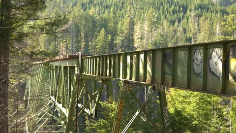 Static Vance Bridge static 30 horizontal 11 Video stock 129394891