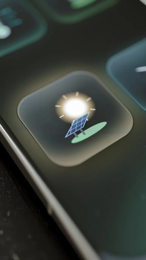 Static vertical close-up shows a glowing sun Stock-Footage 343370432