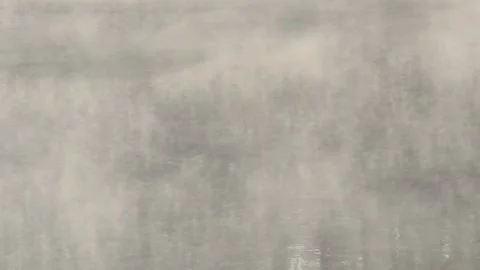 Static water droplets mist flow in motion over river early morning.Foggy mo.. Stock-Footage 270420314