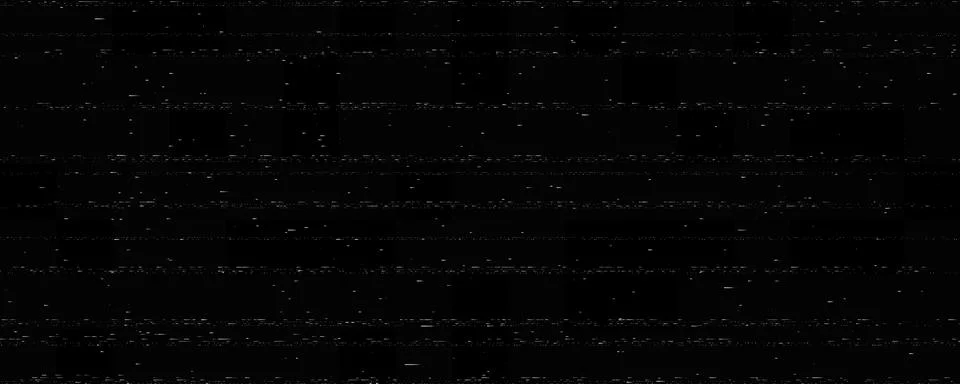 Static white noise lines texture. Glitch vhs pixel noise stripes wallpaper. Lost Stock Illustration