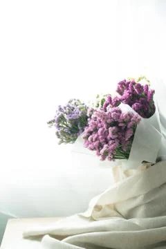 Statice flower Stock Photos