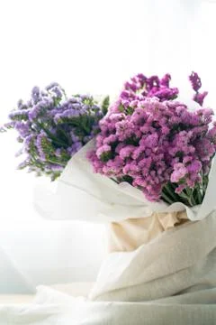 Statice flower Stock Photos