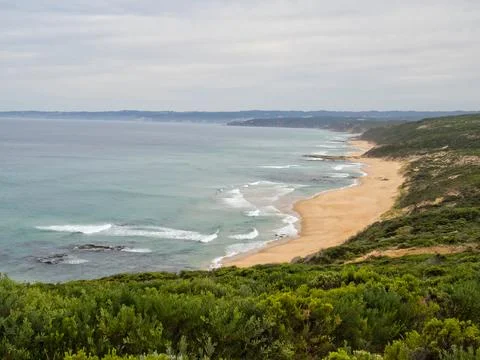 Station Beach - Point Flinders Stock Photos