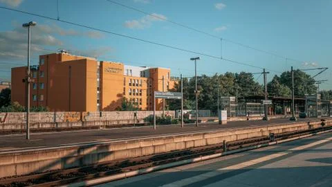 STATION IN BERLIN Stock Photos