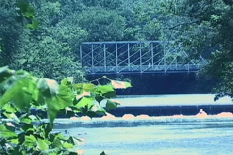 Station Bridge Stockbeeldmateriaal 7755747