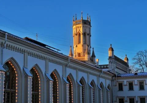Station building Foto stock