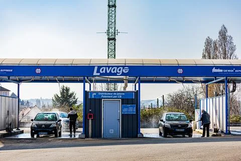 Station de lavage Stock Photos