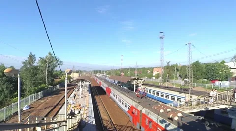 Station Fryazevo 스톡 동영상 53484002