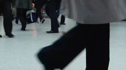 At the station - HD Stock Footage 24019629