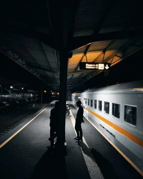Station Kroya Stock Photos