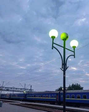Station lamp 写真素材