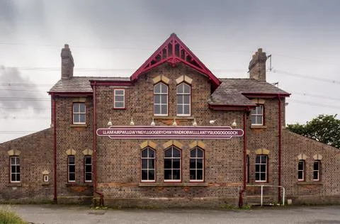 Station LanfairPG Stock Photos