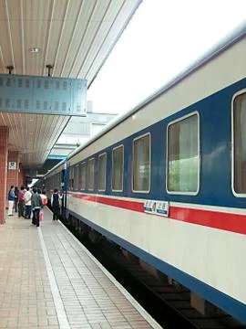 Station. Train platform Stock Photos