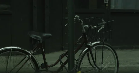 Stationary Bicycle Stock Footage 49216908