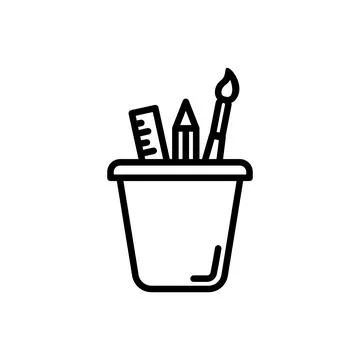 Stationary Stock Illustration